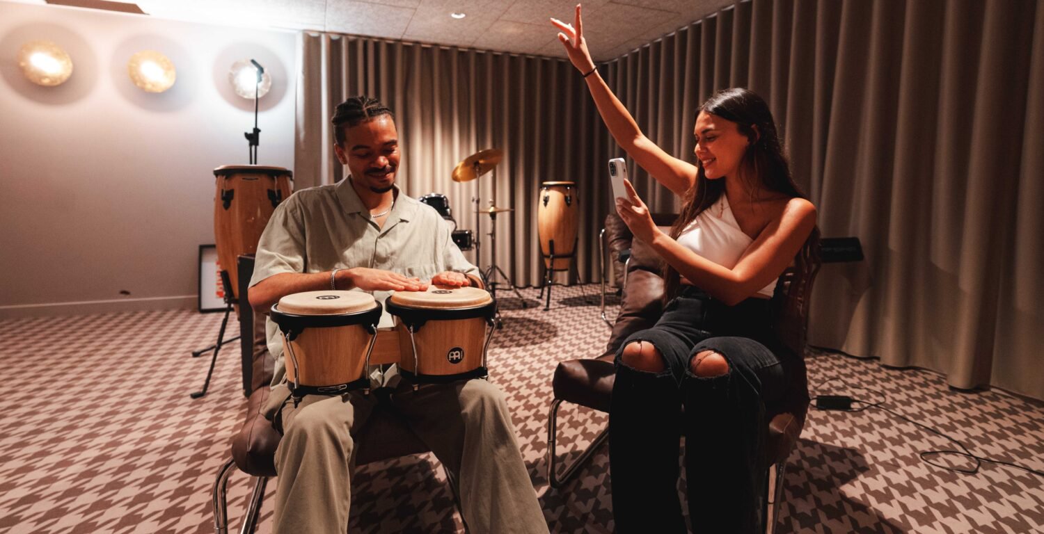 Studio de musique dans résidence étudiante à Noisy-le-grand