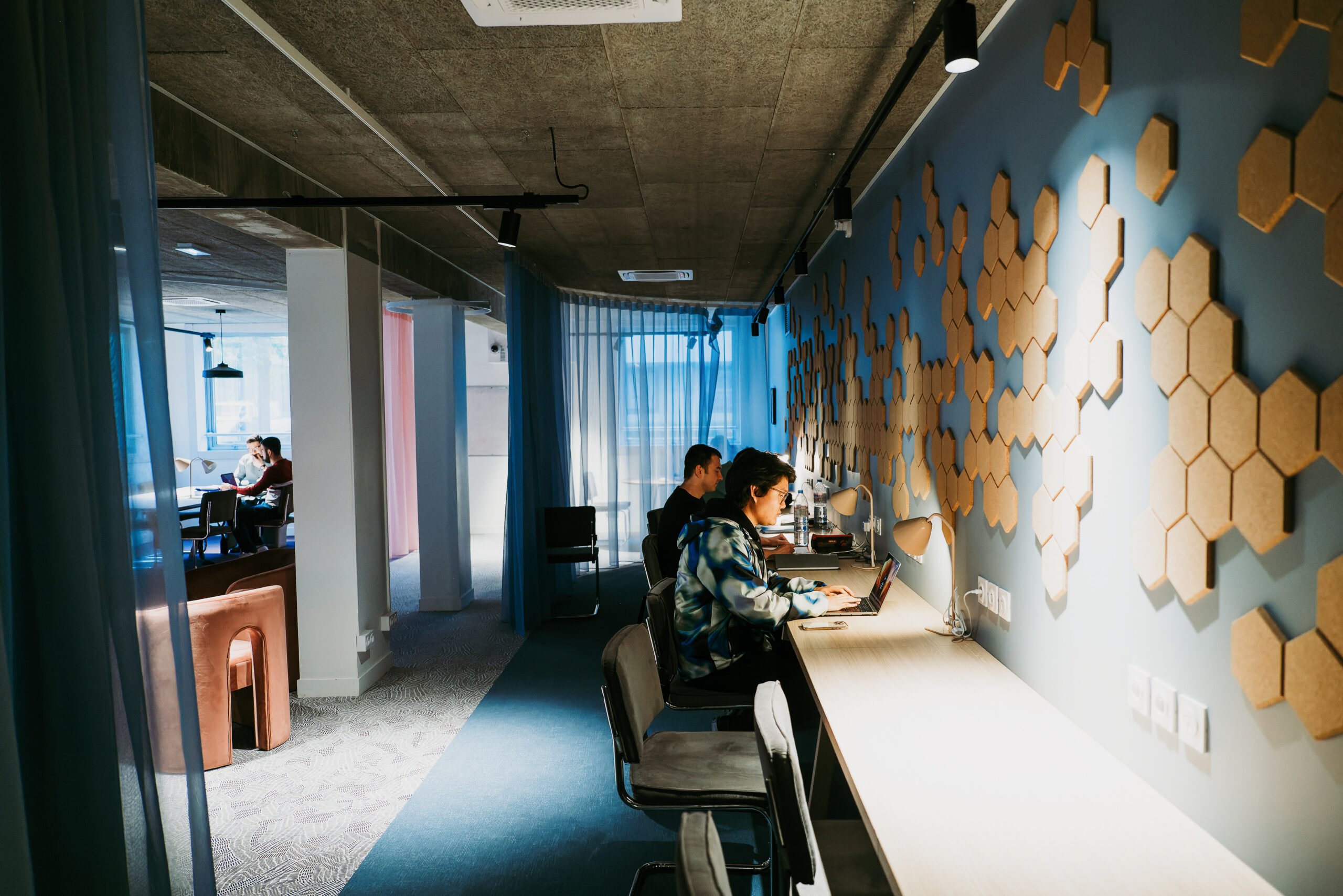 espace de coworking dans résidence étudiante à Noisy-le-grand