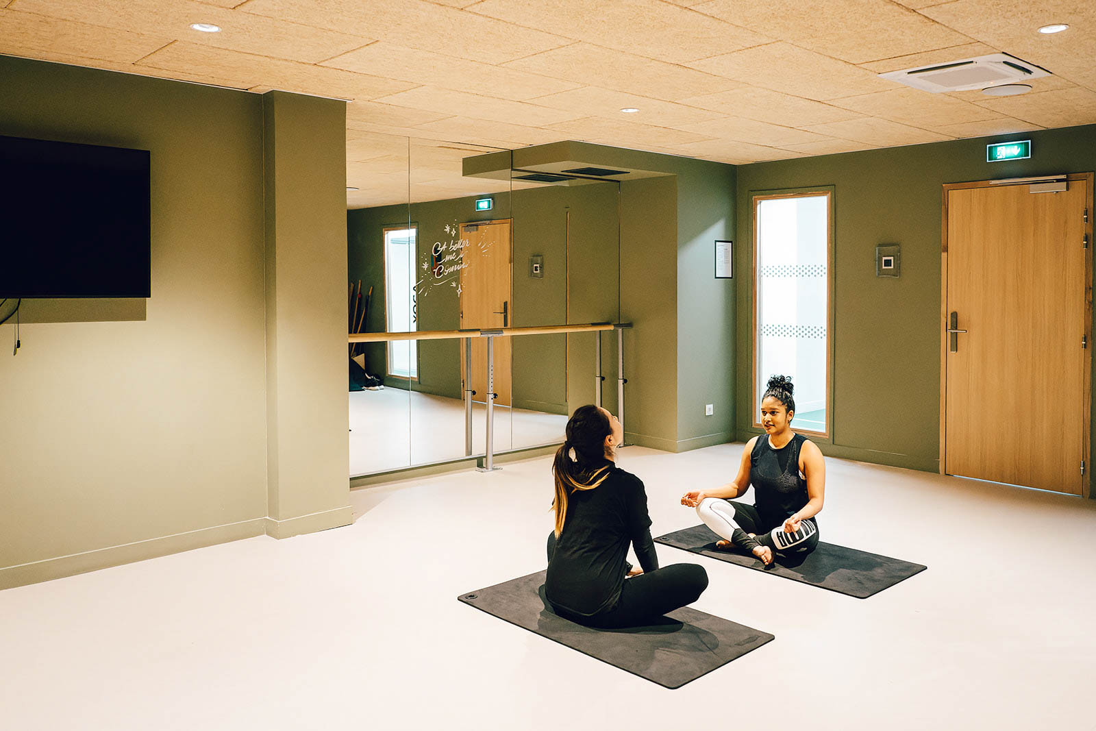 Salle de Yoga dans résidence étudiante à Noisy-le-grand
