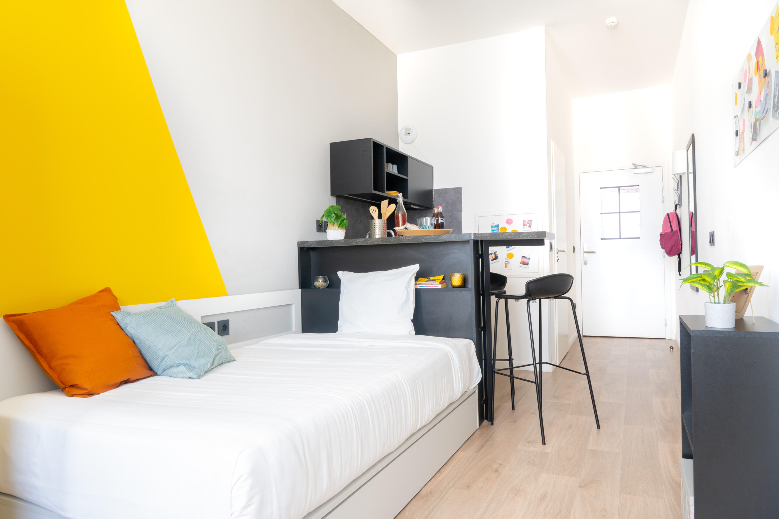 studio dans résidence étudiante à massy-palaiseau