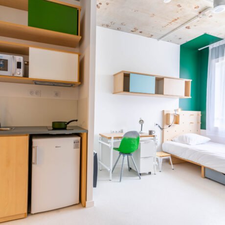 studio dans résidence étudiante à noisy-le-grand