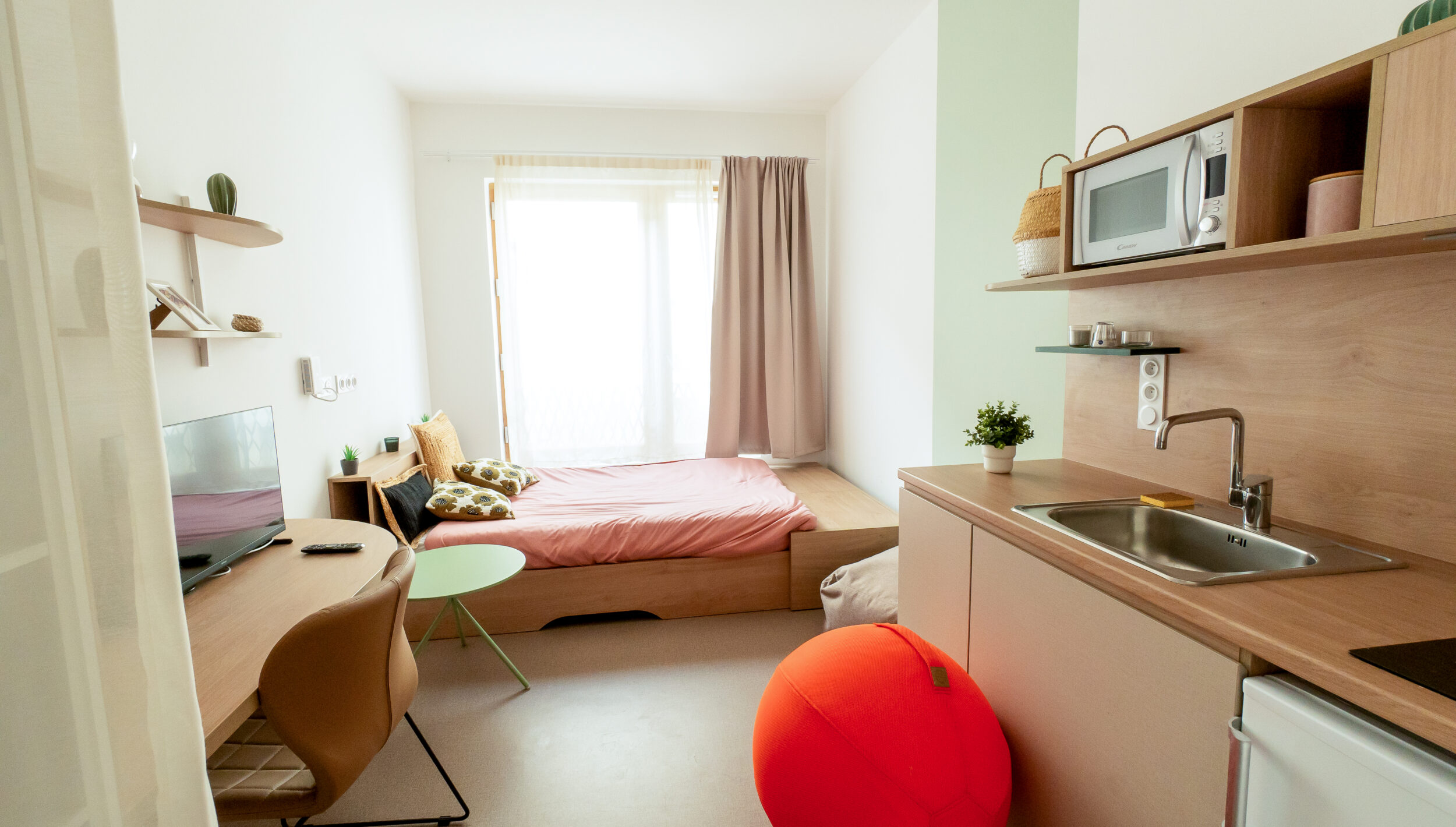 studio dans résidence étudiante à Villejuif