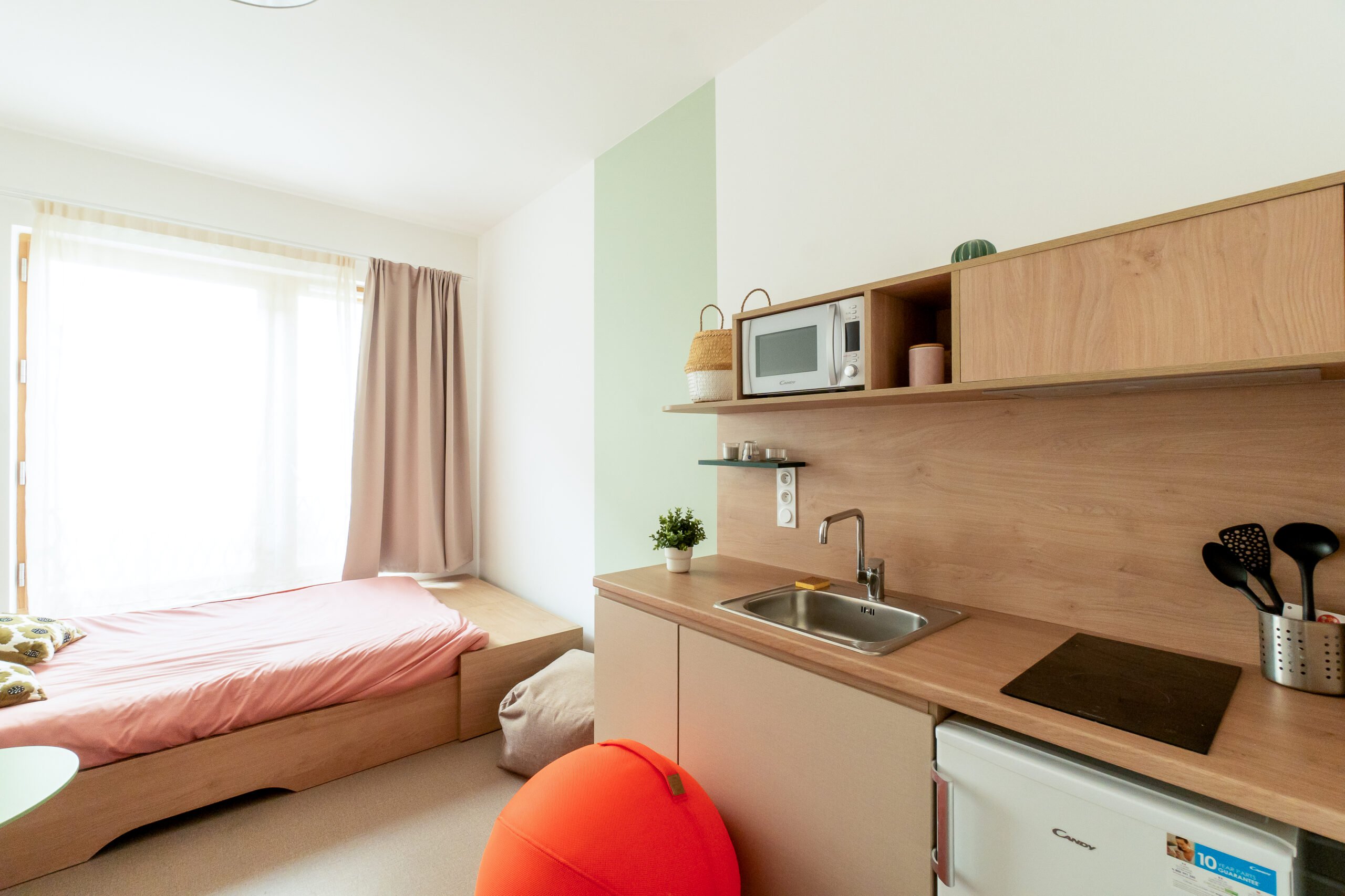 studio dans résidence étudiante à Villejuif