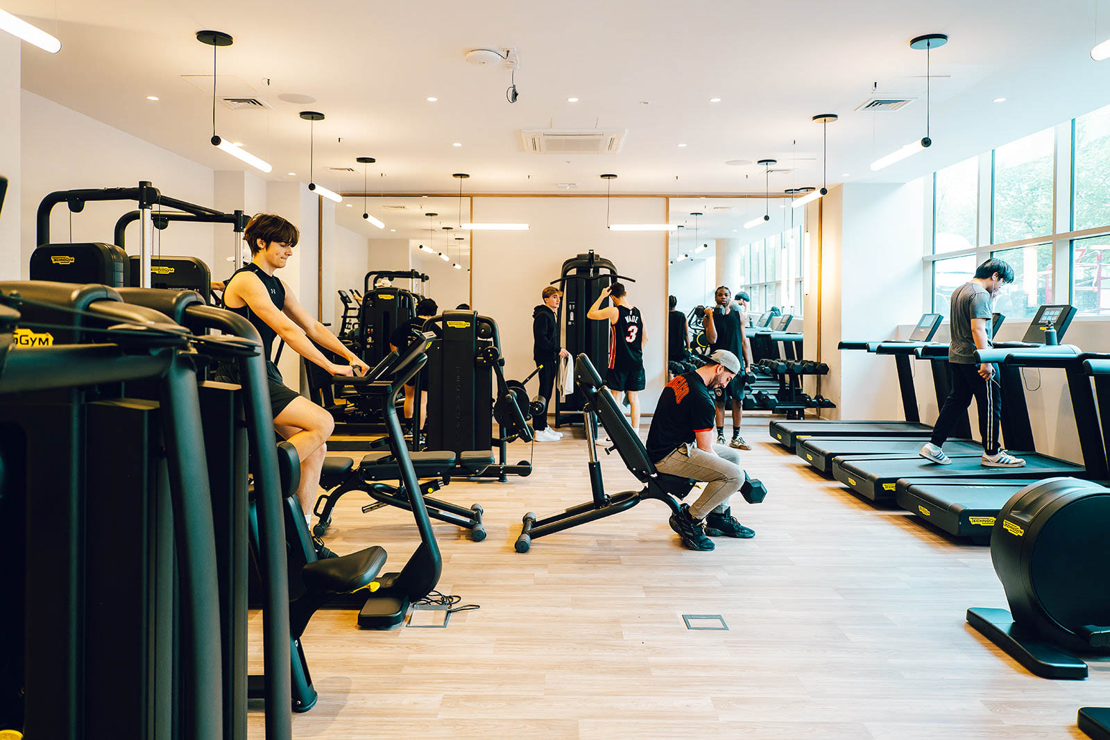 salle de sport dans résidence étudiante à villejuif
