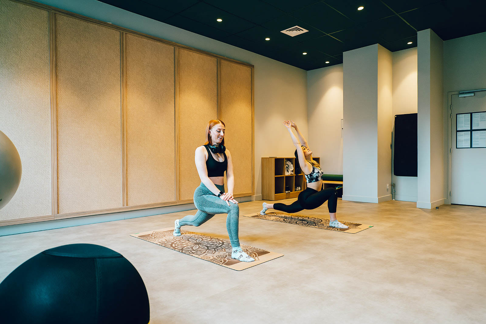salle de yoga dans résidence étudiante à Villejuif