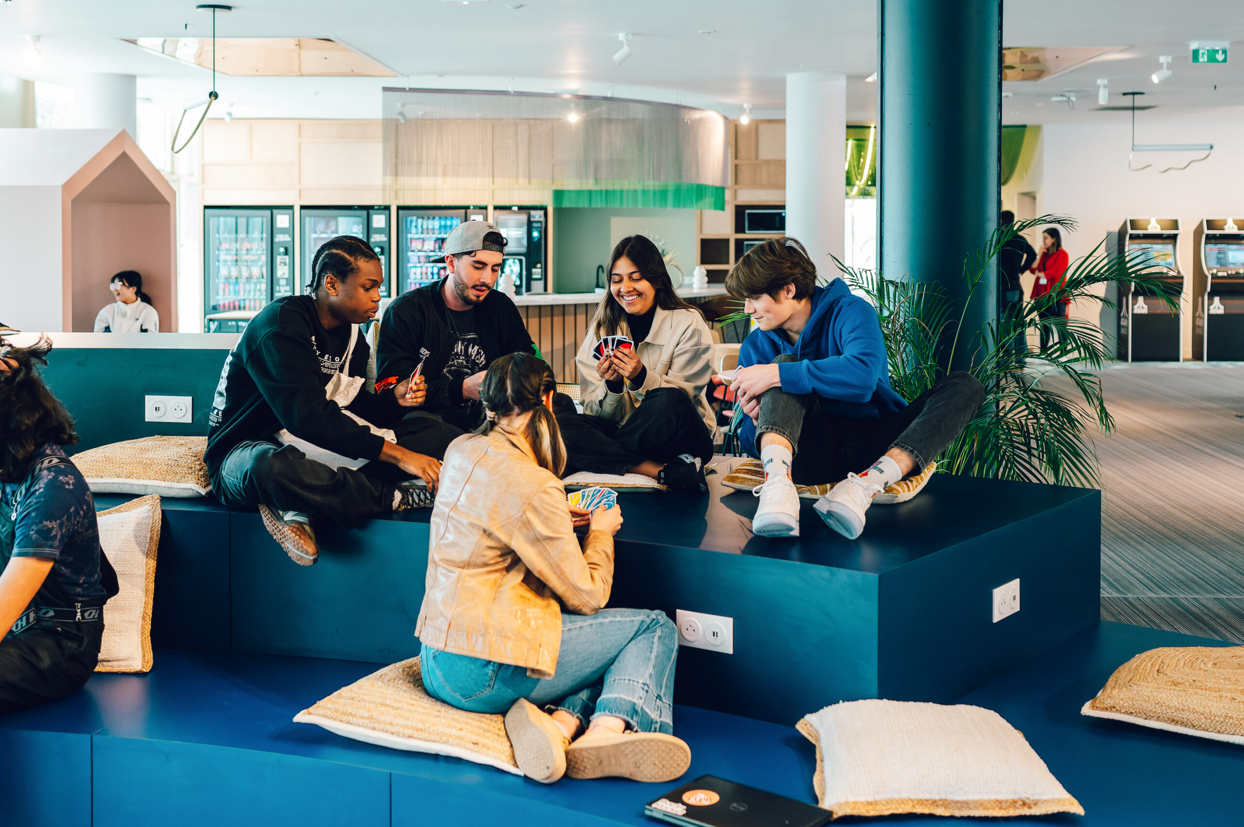 espace commun dans résidence étudiante à villejuif