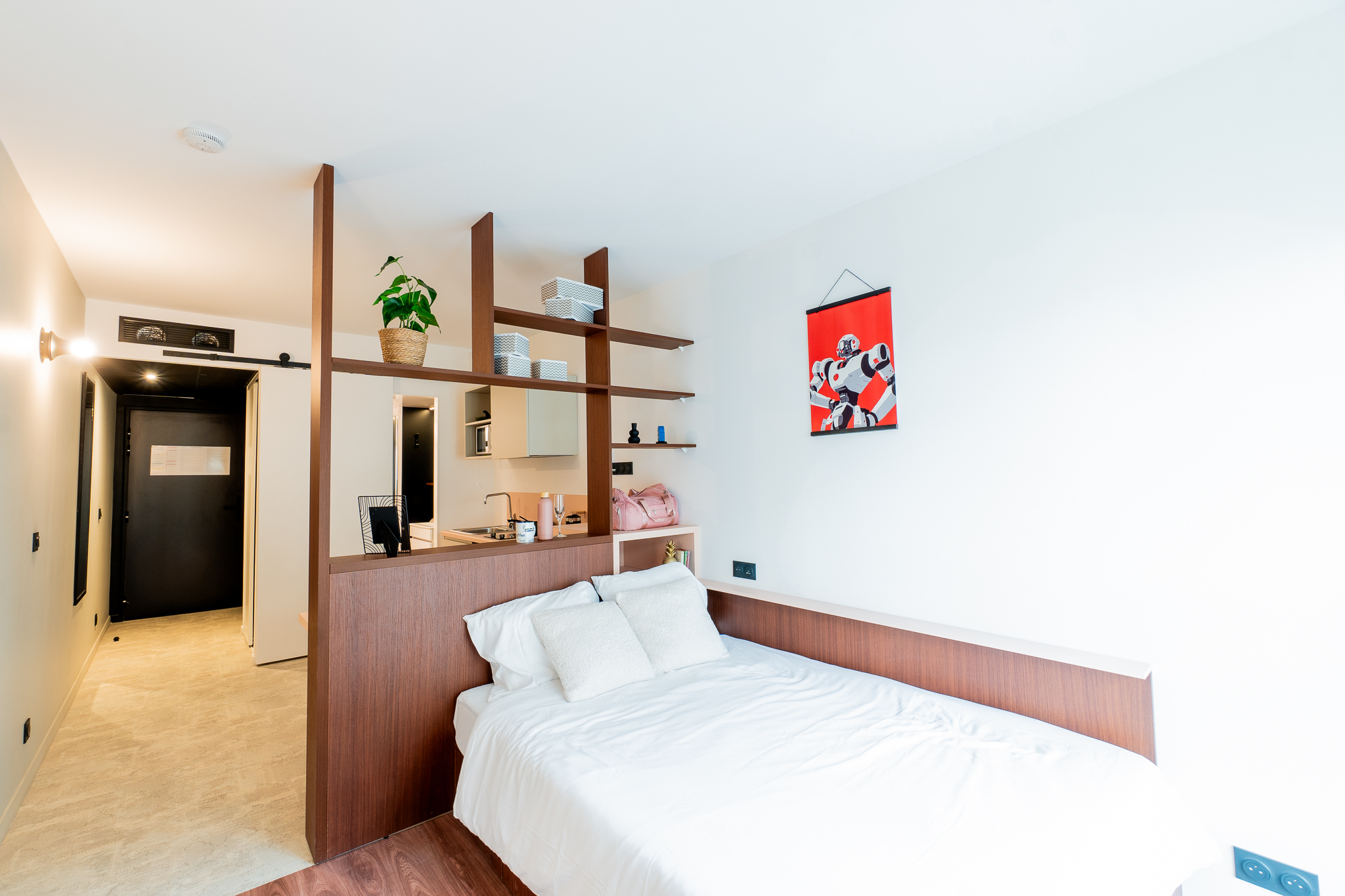 studio dans résidence étudiante à noisy-le-grand