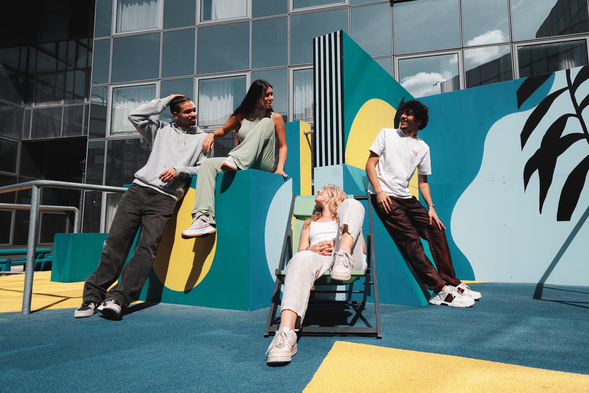 résidence étudiante - Noisy-Le-Grand - extérieur