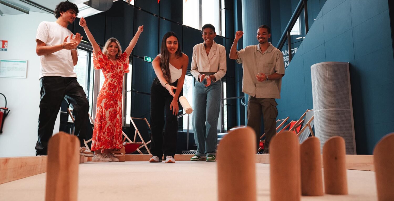 résidence étudiante - Noisy-Le-Grand - espace commun