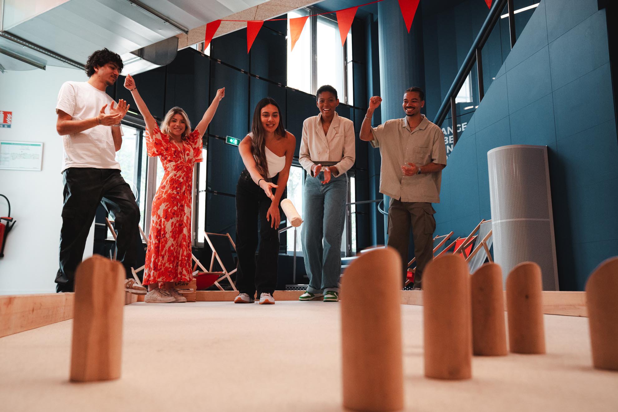 résidence étudiante - Noisy-Le-Grand - espace commun