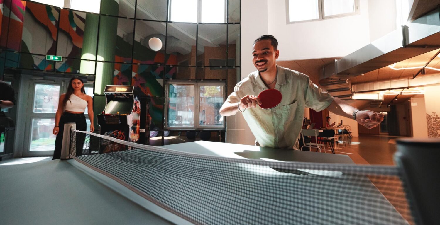 résidence étudiante - Noisy-Le-Grand - espace commun