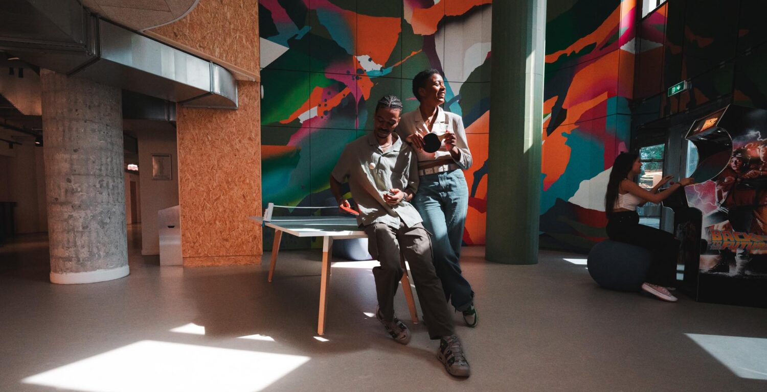 résidence étudiante - Noisy-Le-Grand - espace commun