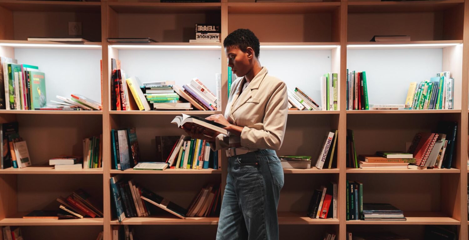 résidence étudiante - Noisy-Le-Grand - bibliothèque