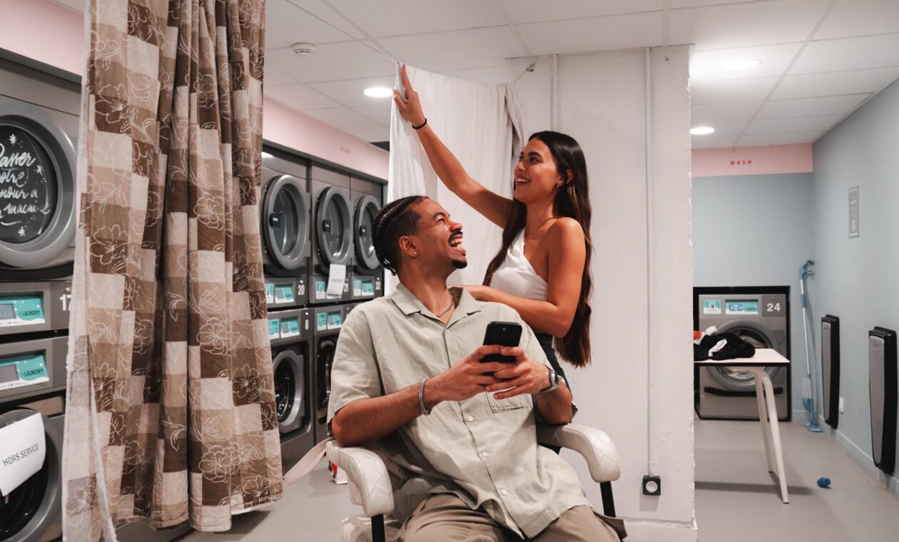 résidence étudiante - Noisy-Le-Grand - laverie