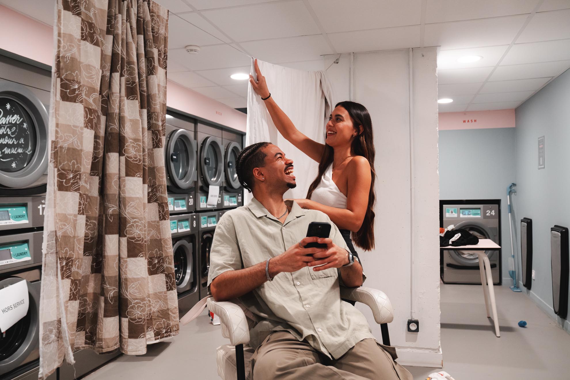 résidence étudiante - Noisy-Le-Grand - laverie