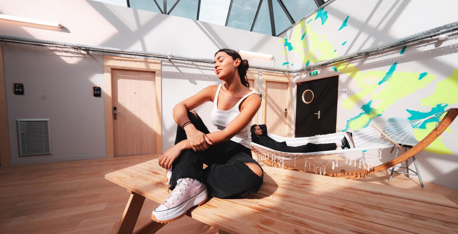 résidence étudiante - Noisy-Le-Grand - patio