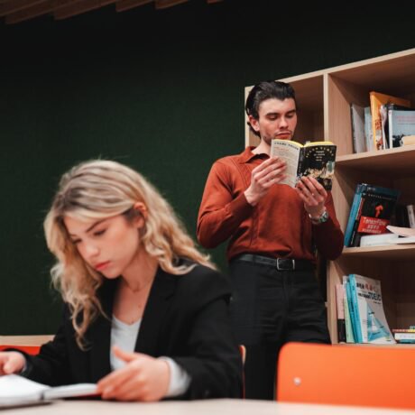 résidence étudiante - Massy-Palaiseau - bibliothèque