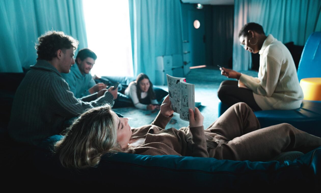 Salle de repos digital detox dans résidence étudiante massy palaiseau