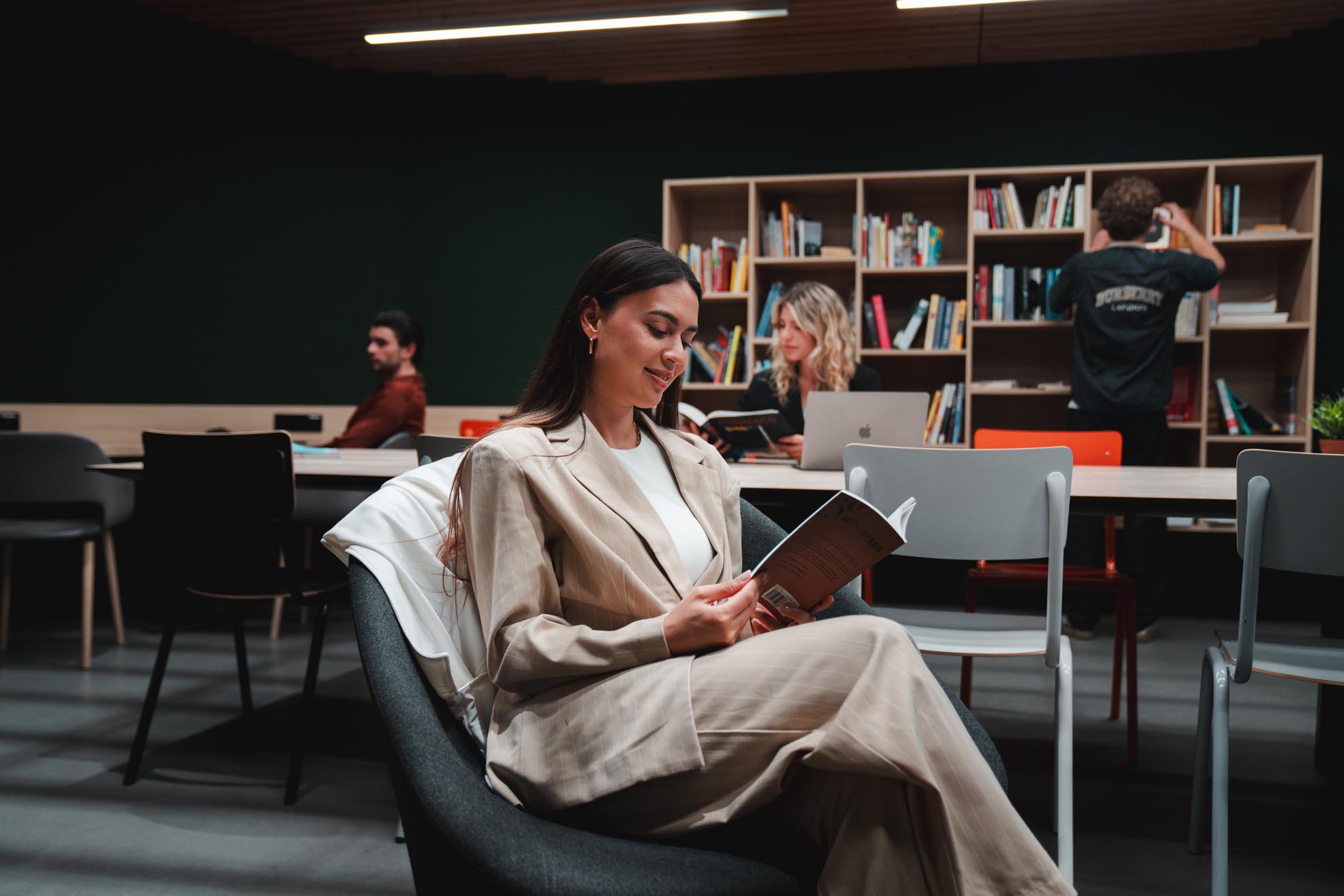résidence étudiante - Massy-Palaiseau - bibliothèque