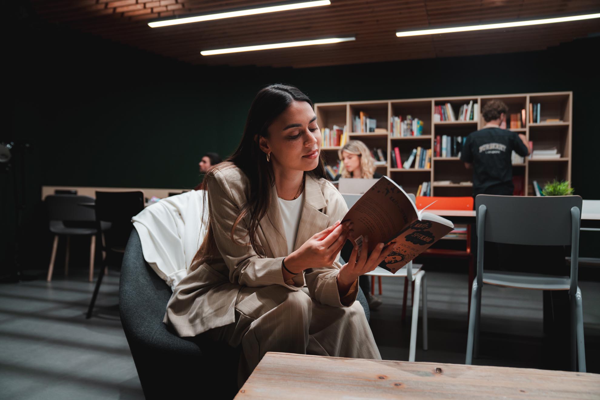 résidence étudiante - Massy-Palaiseau - bibliothèque