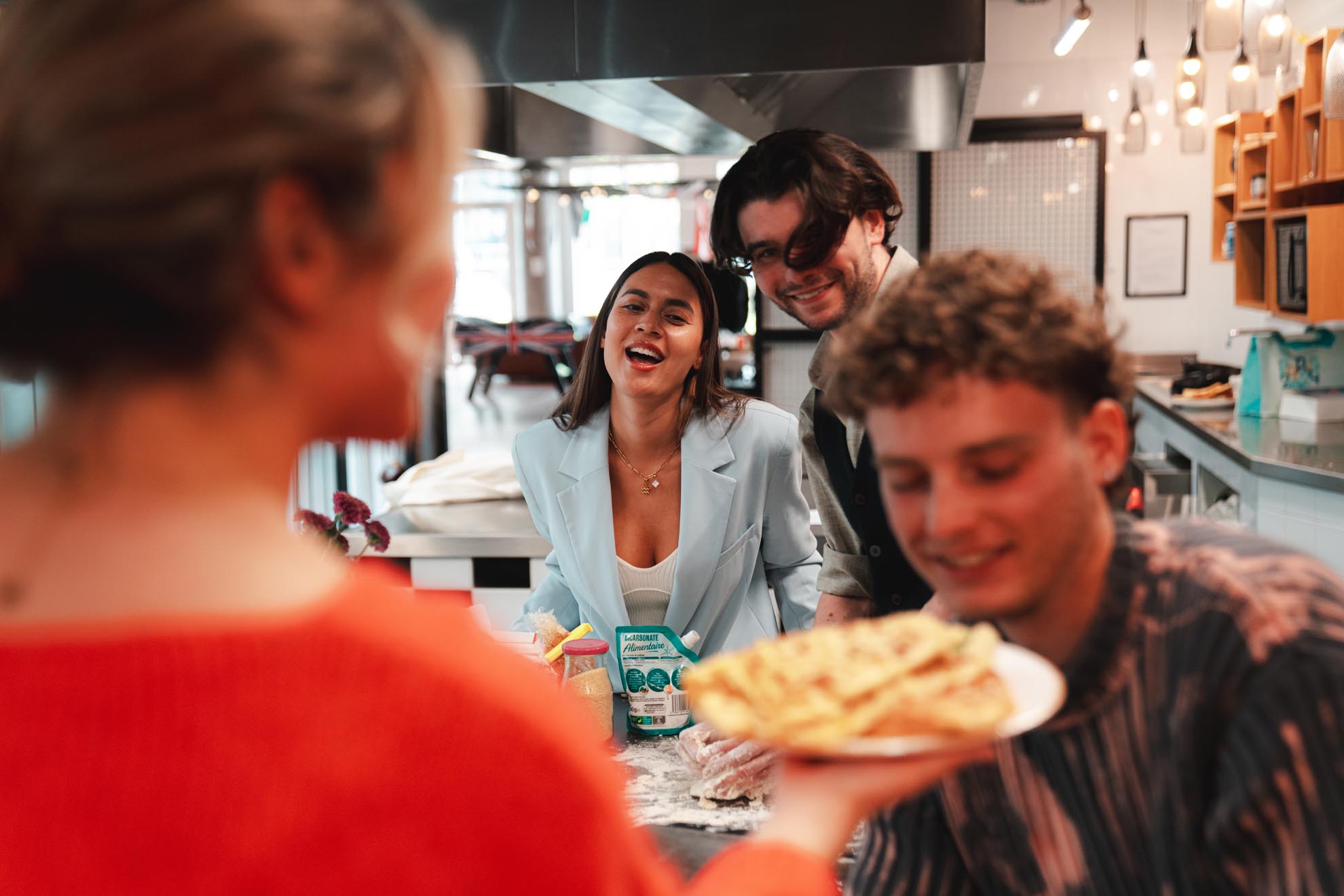 Cuisine partagée dans résidence étudiante à Massy-Palaiseau