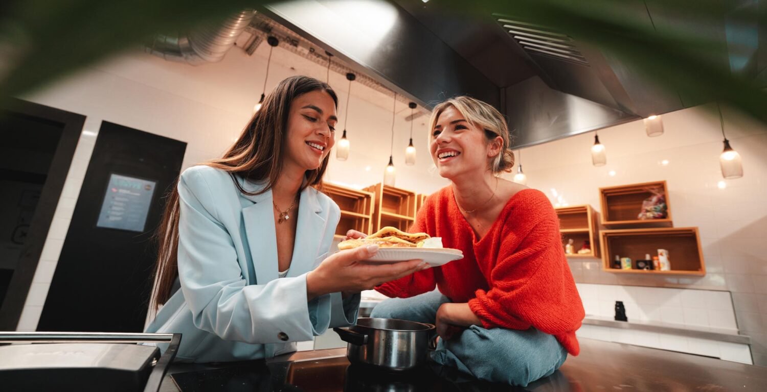Cuisine partagée dans résidence étudiante à Massy-palaiseau