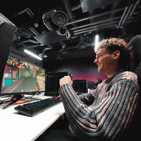 salle de gaming dans résidence étudiante à massy-palaiseau