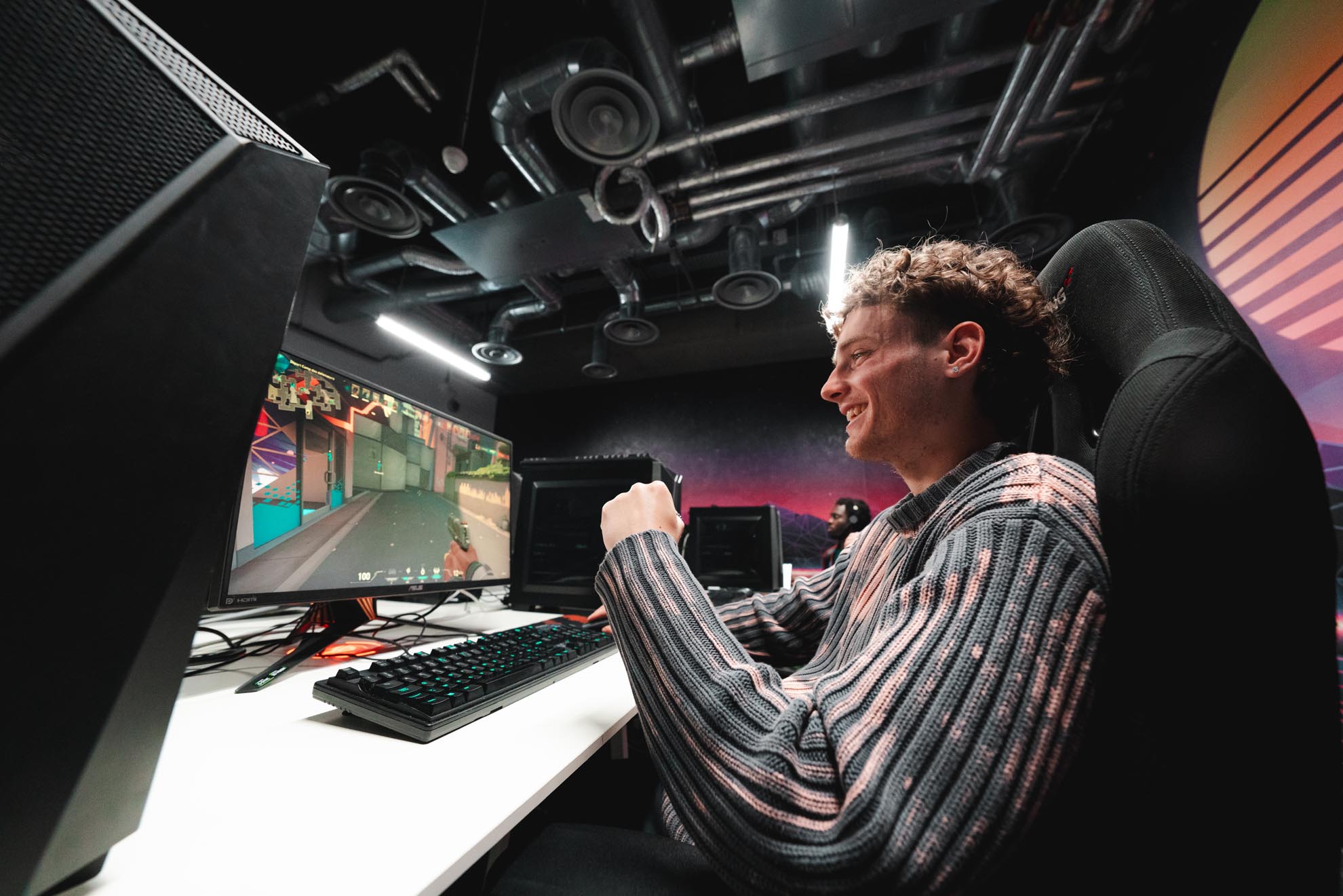 résidence étudiante - Massy-Palaiseau - salle de jeux vidéo