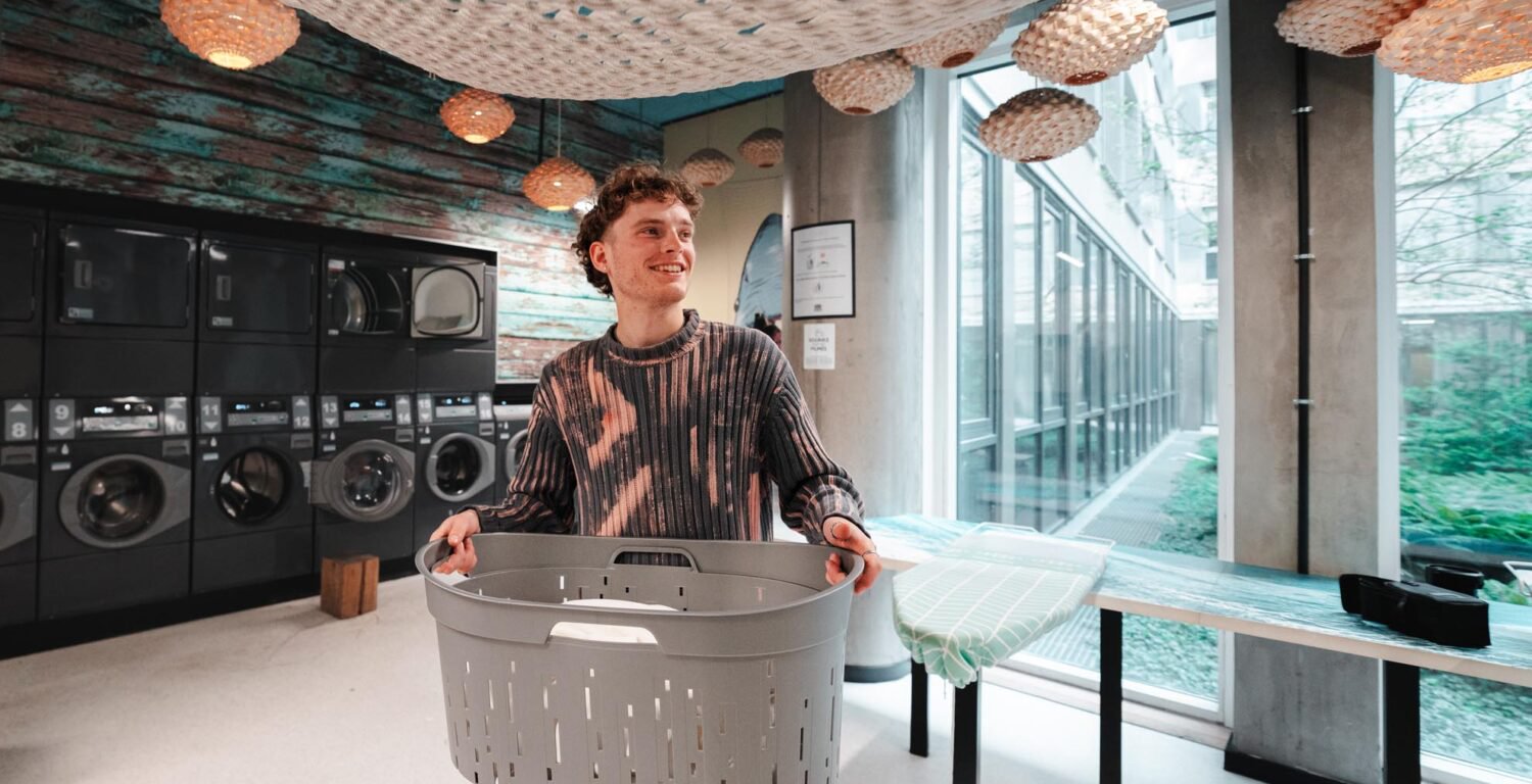 résidence étudiante - Massy-Palaiseau - laverie