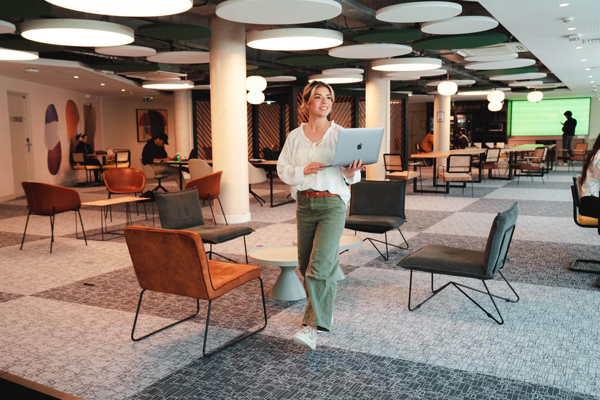 Espace de travail et de coworking dans résidence étudiante à Villejuif