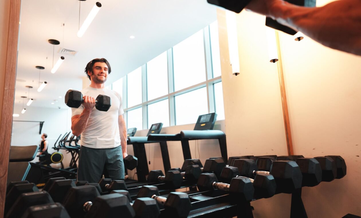 Salle de sport dans résidence étudiante à Villejuif