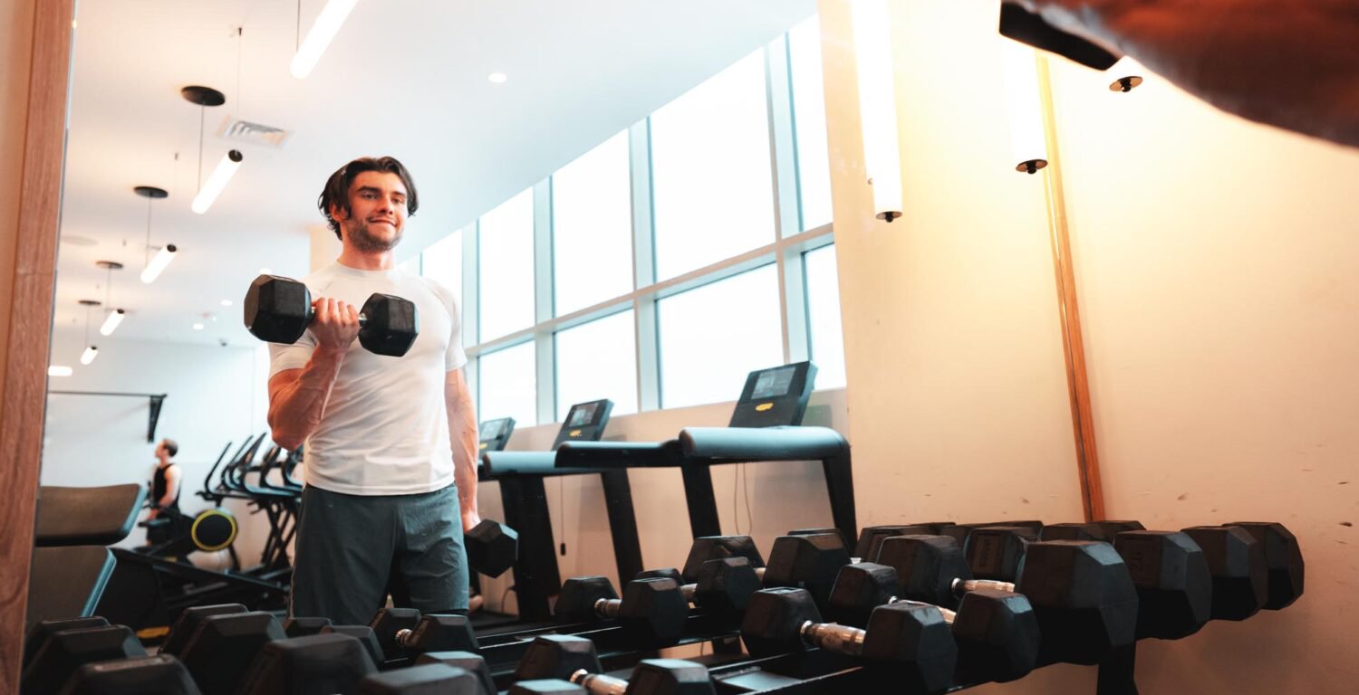 Salle de sport dans résidence étudiante à Villejuif