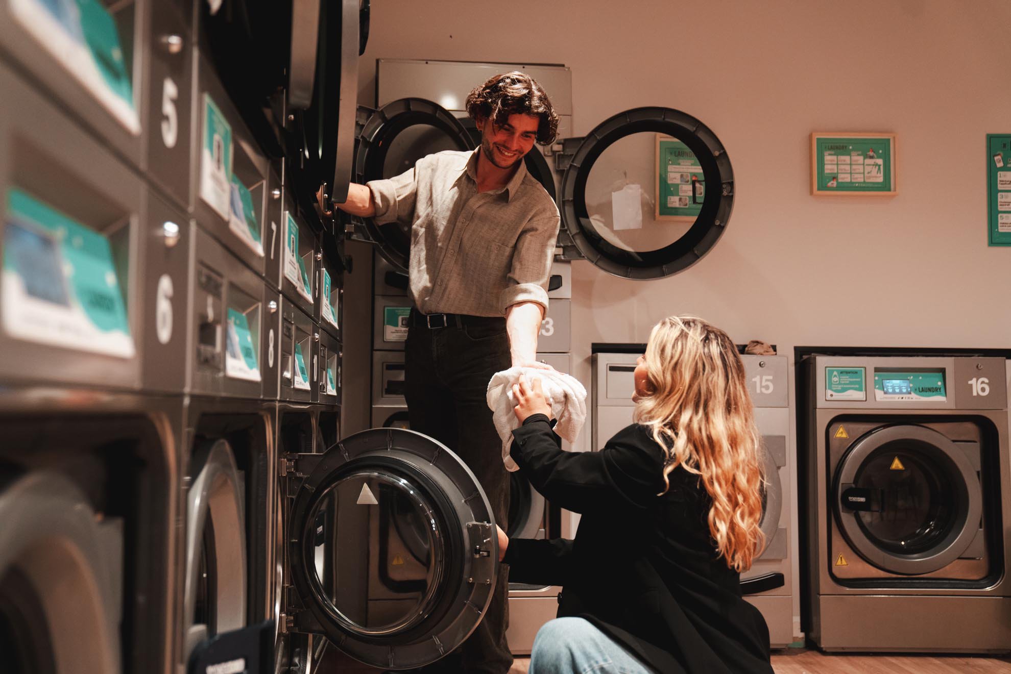 résidence étudiante - Villejuif - laverie