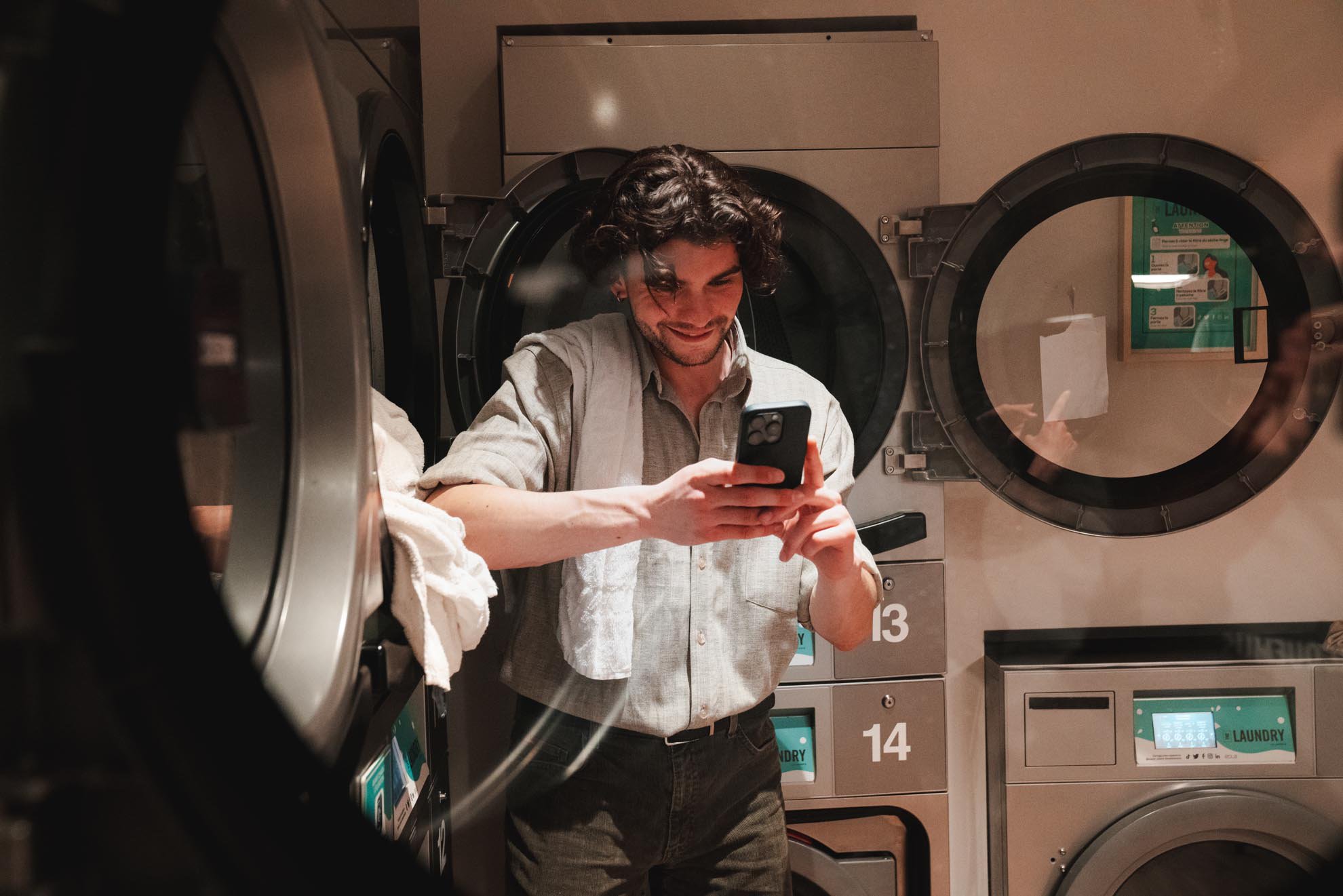 laverie connectée dans résidence étudiante à Villejuif