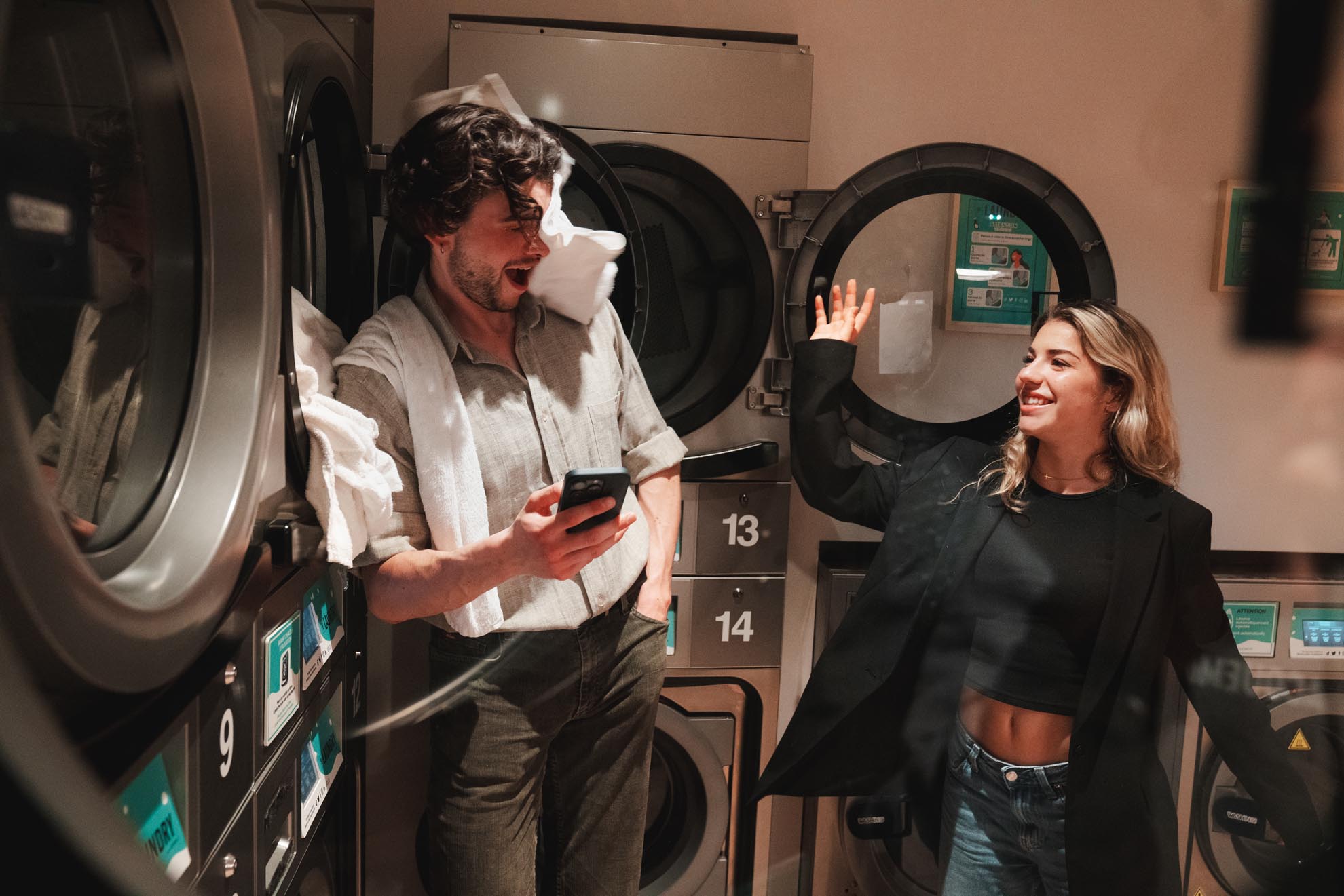 laverie connectée dans résidence étudiante à Villejuif