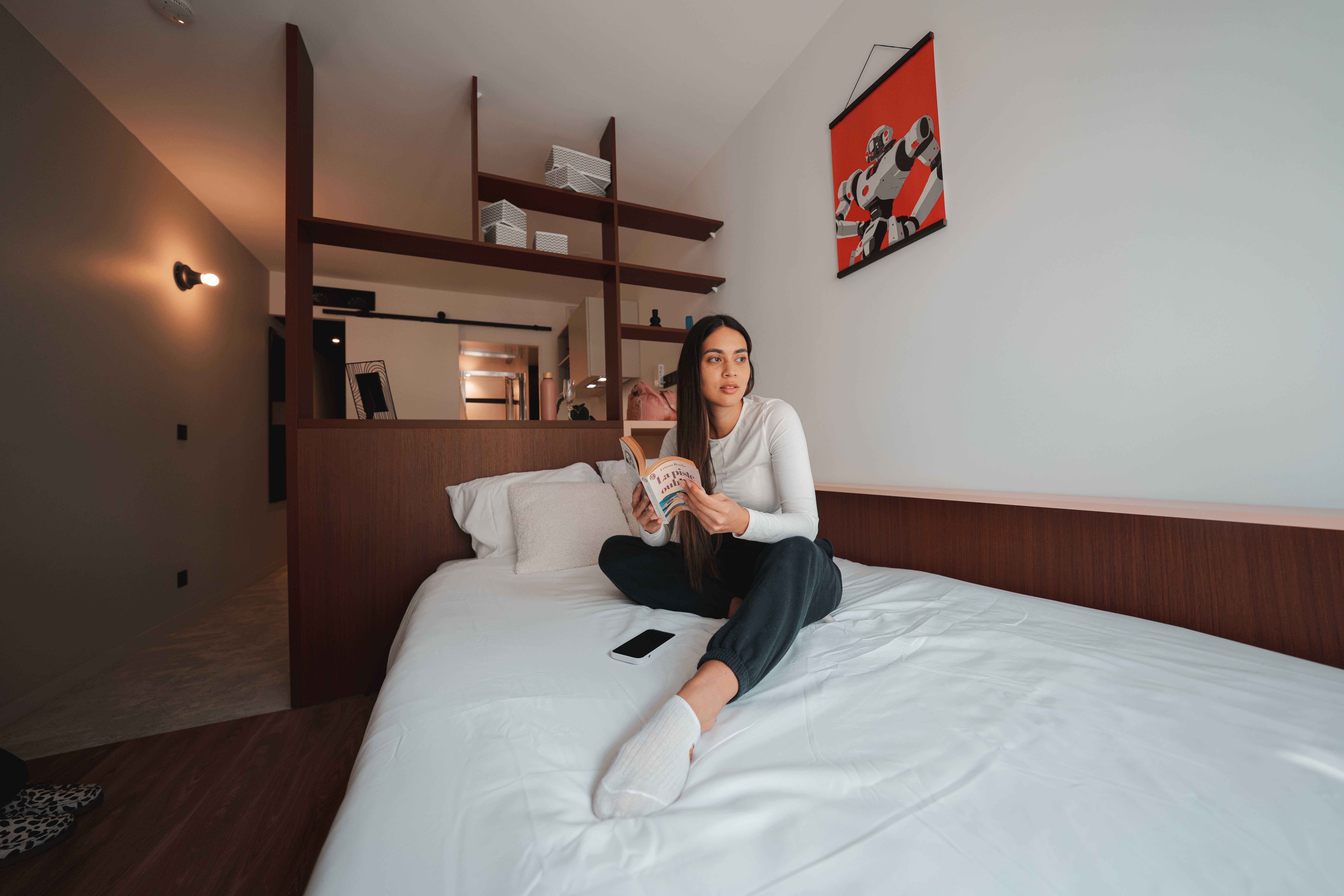 Logement studio design dans résidence étudiante à Massy-Palaiseau