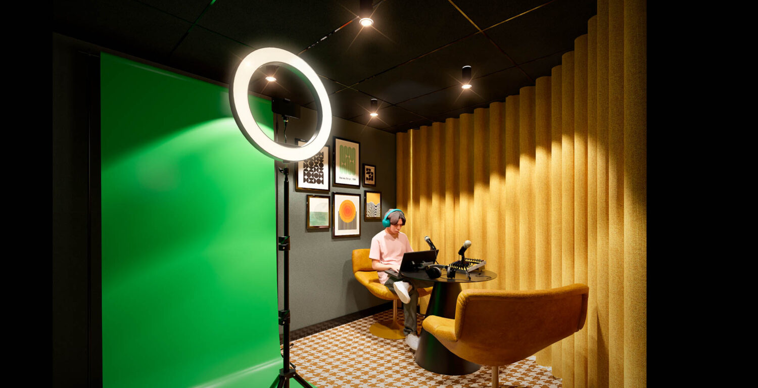 Résidence Ecla Genève Archamps - studio de podcast