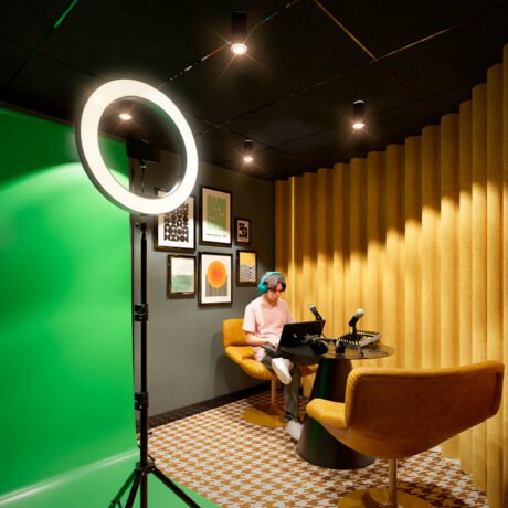 Résidence Ecla Genève Archamps - studio de podcast