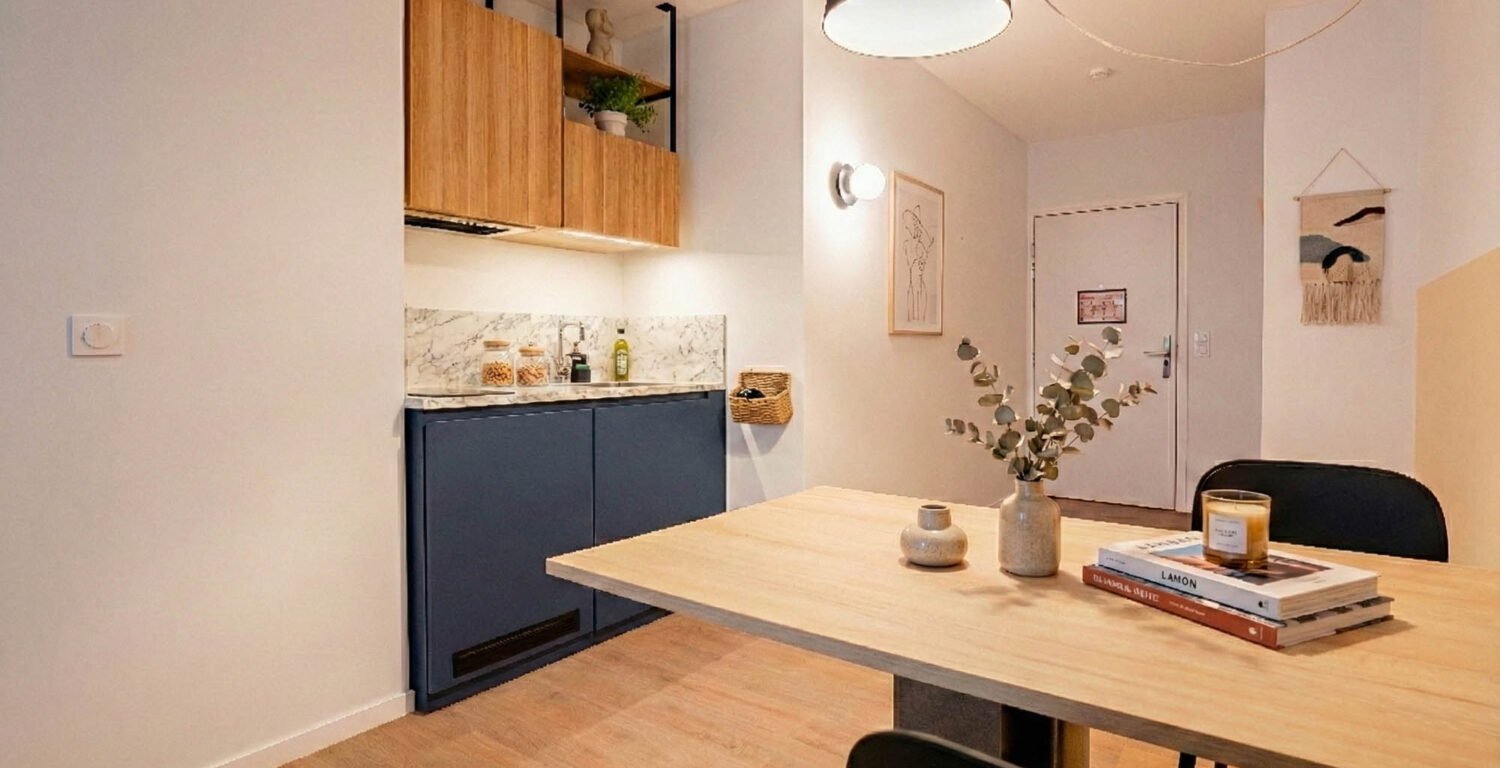 appartement T2 avec une chambre à Genève, Archamps