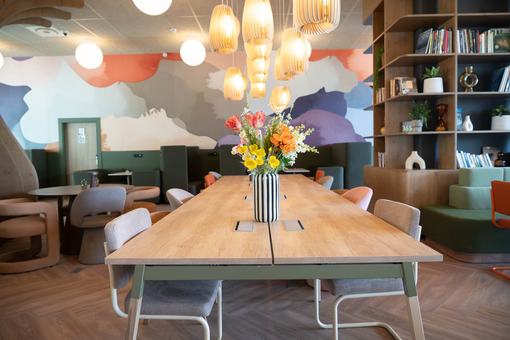 Résidence Ecla Genève Archamps - espace de travail coworking 