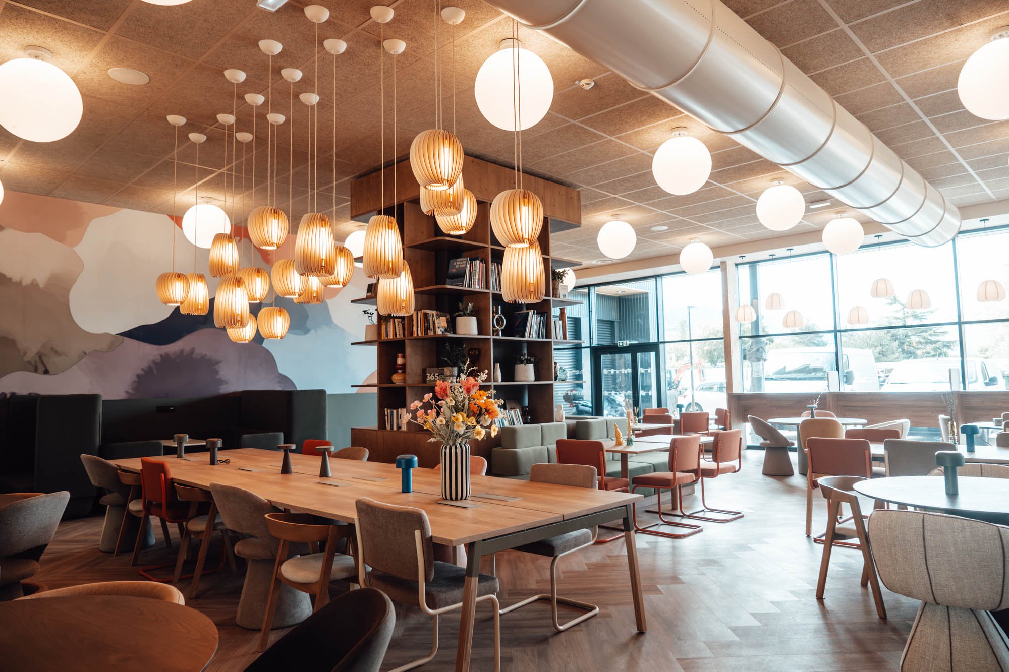 Résidence Ecla Genève Archamps - espace de travail coworking