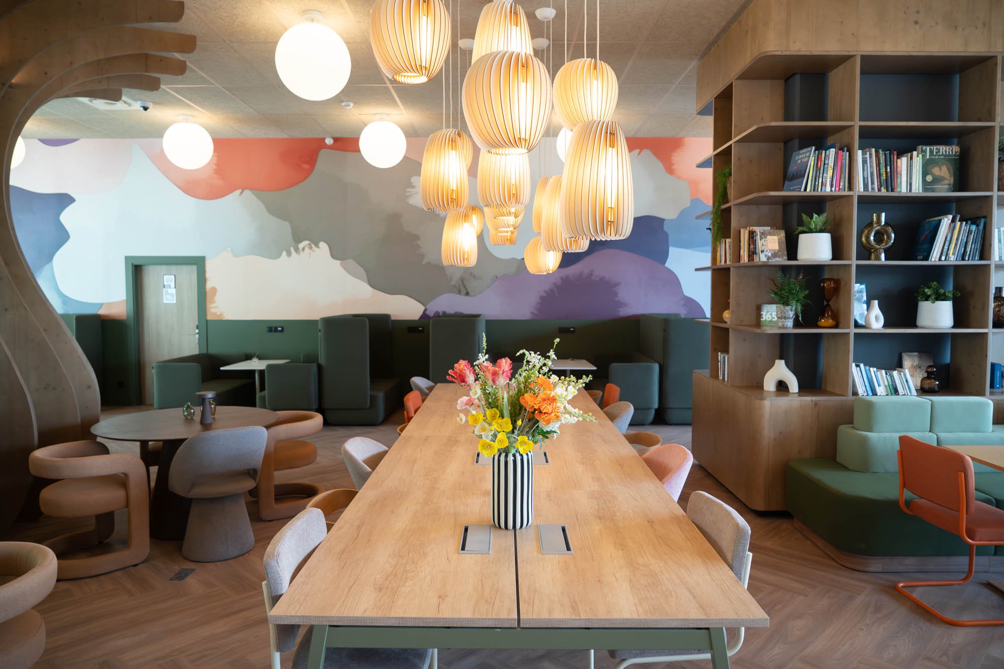 Résidence Ecla Genève Archamps - espace de travail coworking