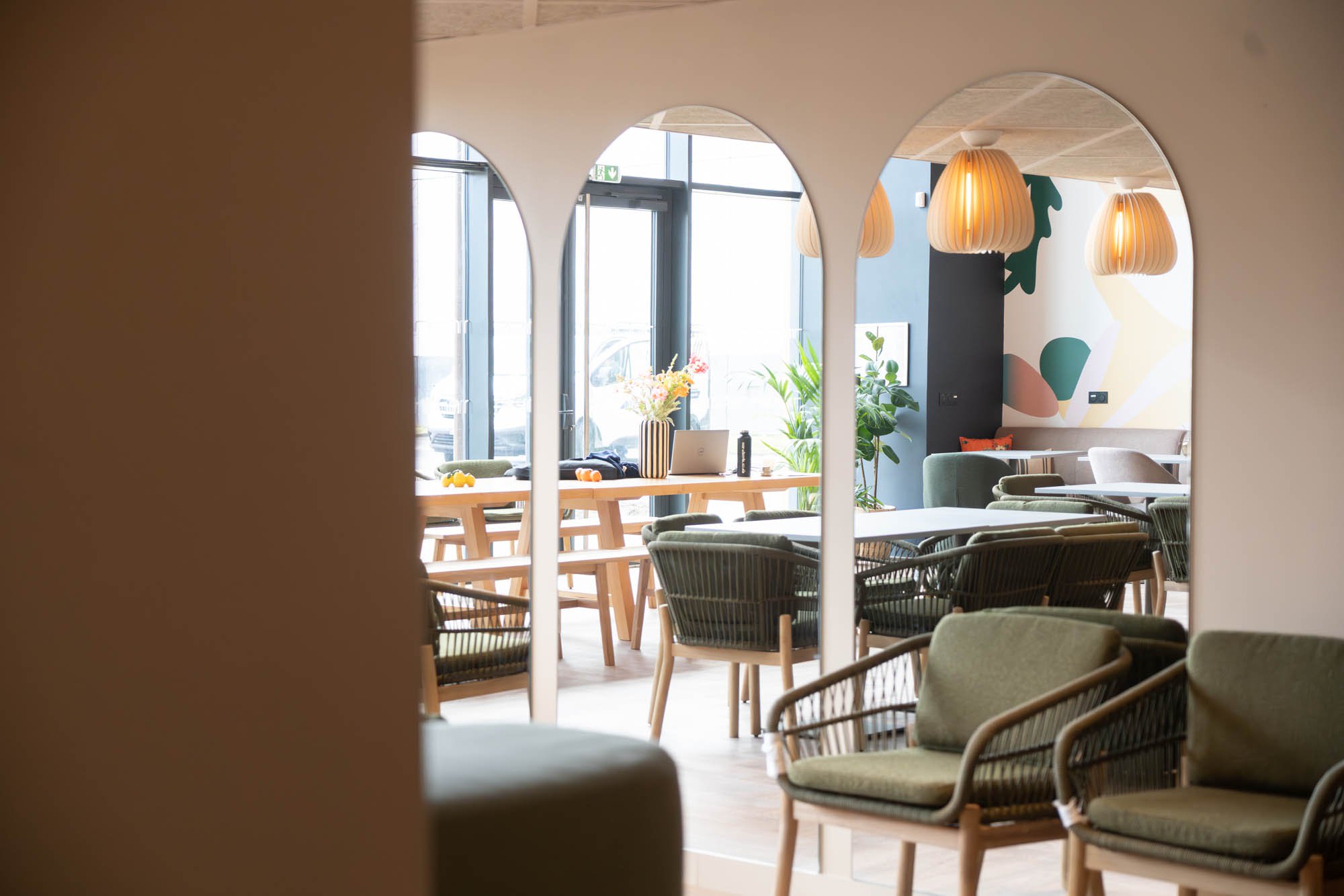 Résidence Ecla Genève Archamps - espace de travail coworking 