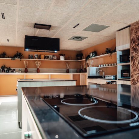 Résidence Ecla Genève Archamps - cuisine commune kitchen