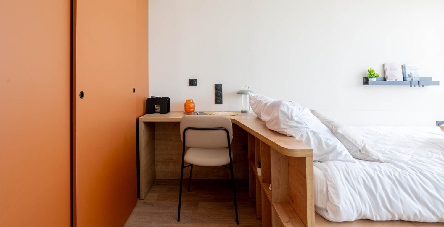 Studio en résidence étudiante à Lille