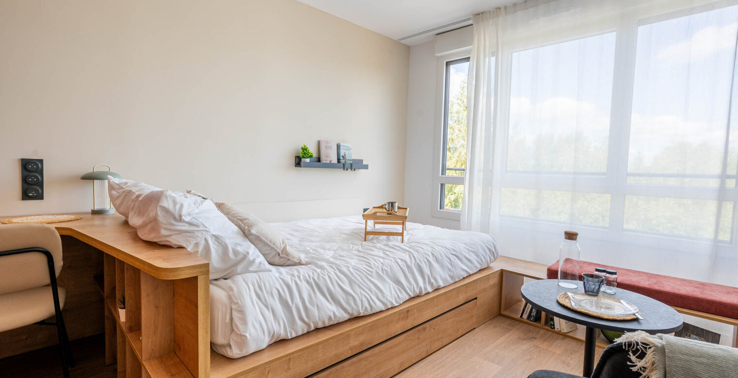 Studio en résidence étudiante à Lille