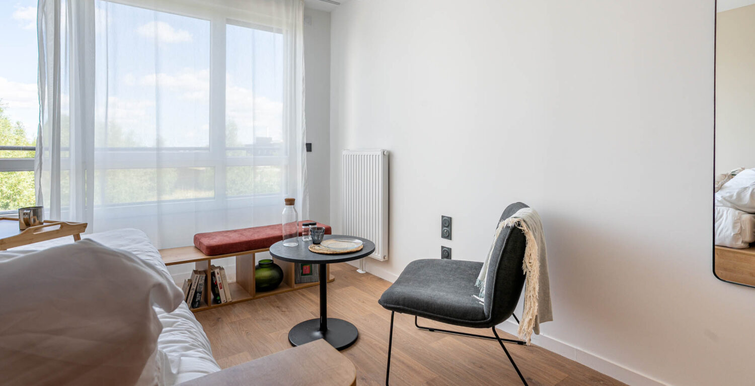 Studio en résidence étudiante à Lille