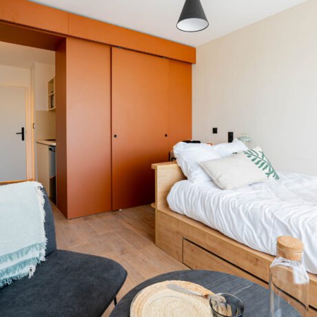 Studio en résidence étudiante à Lille