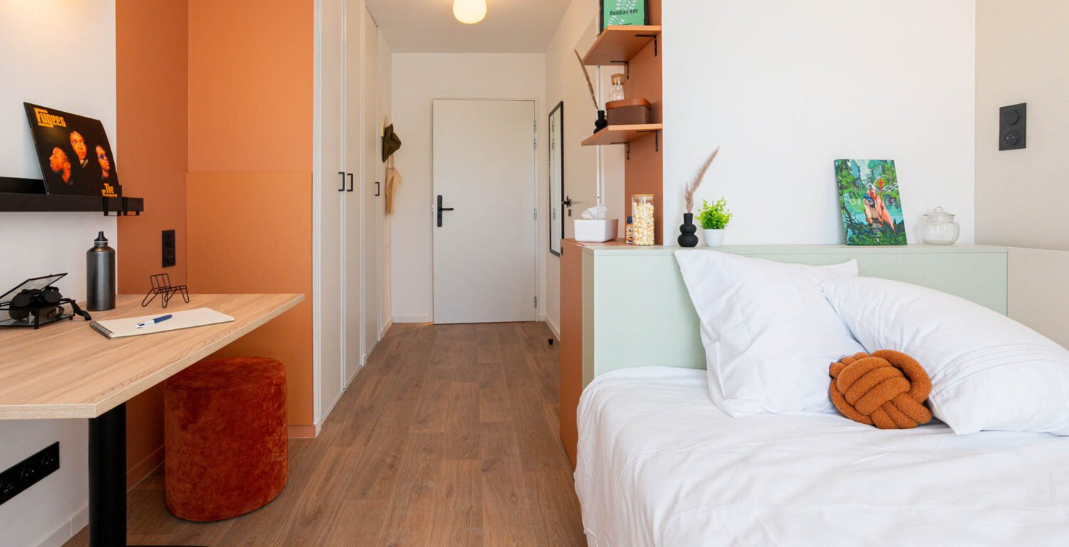 Studio en résidence étudiante à Lille