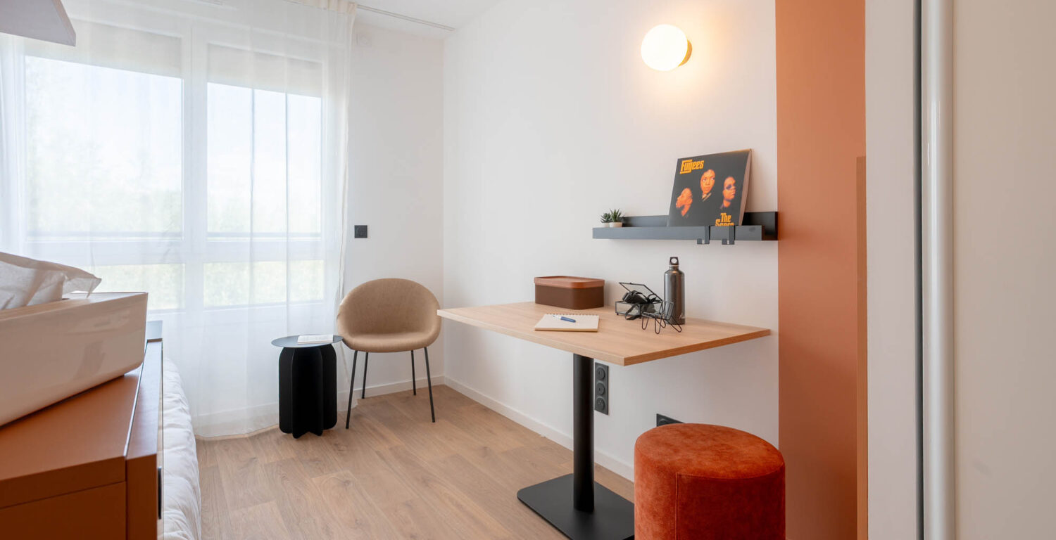 Studio en résidence étudiante à Lille